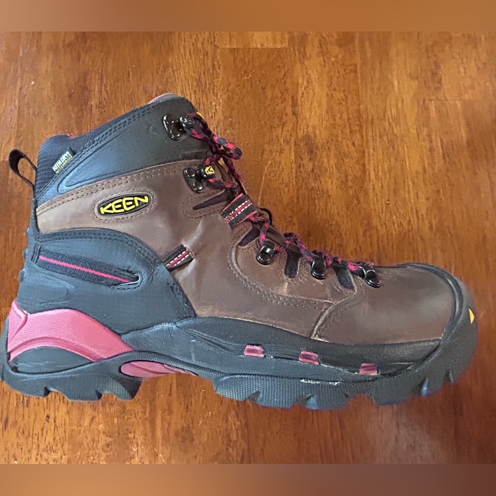 KEEN Utility Men's Pittsburgh Steel Toe Waterproof Work Boot - Picture 4 of 11